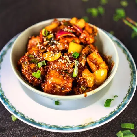 Paneer Manchurian Rice
